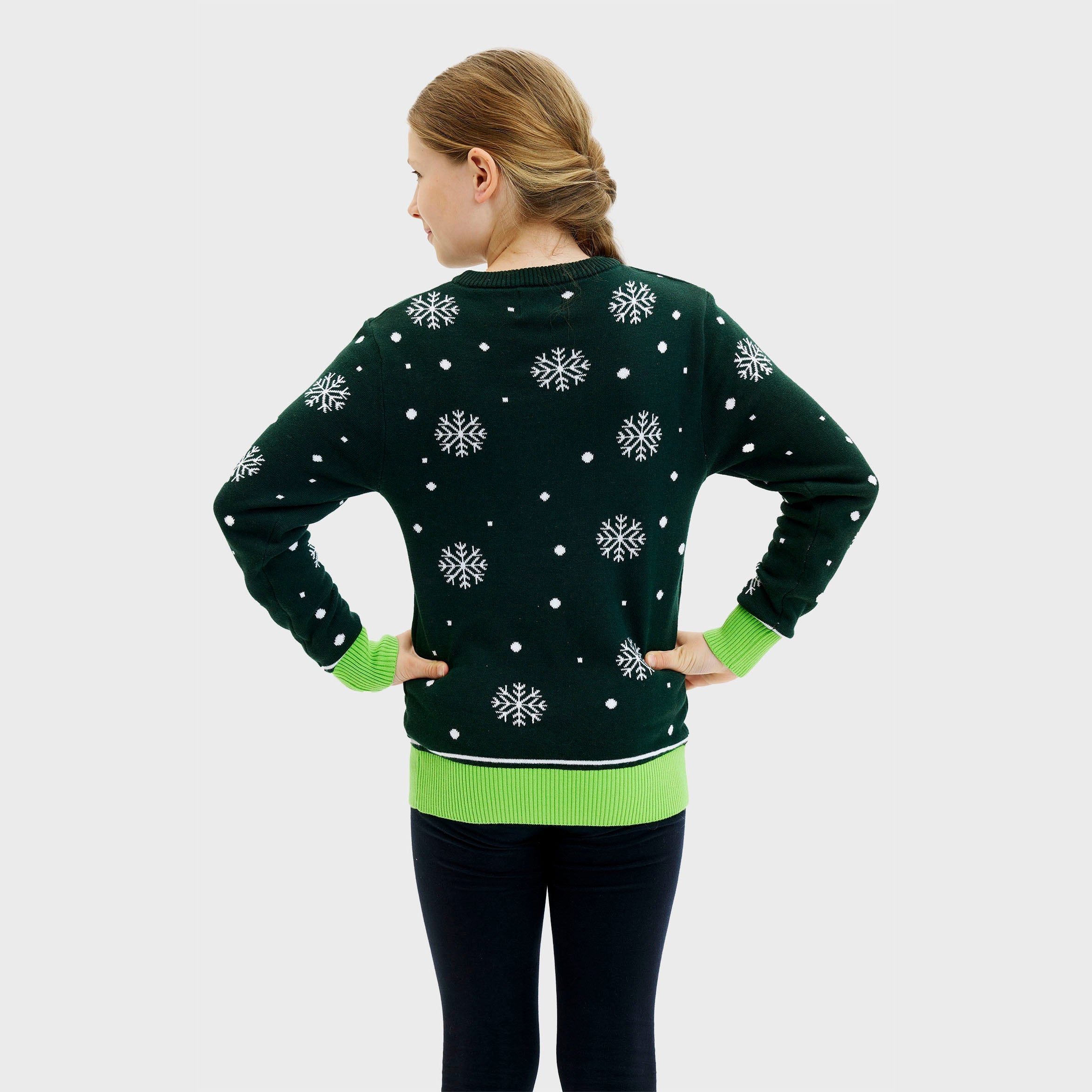 Cute dino christmas sweater - child